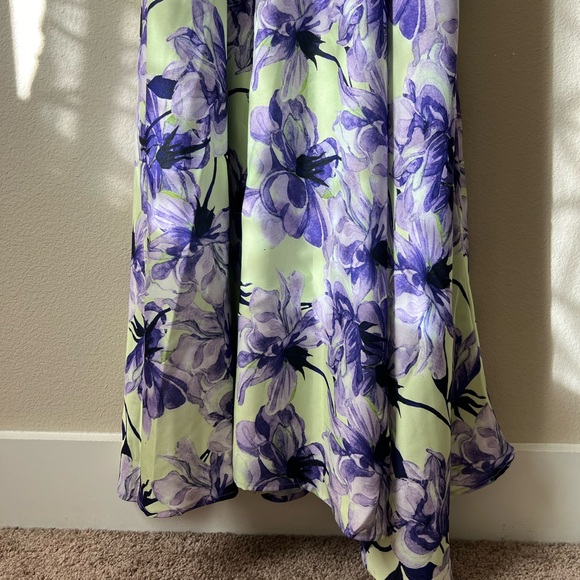 Delfi Collective Puff Sleeve Floral Maxi Dress - Picture 6 of 8